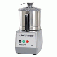 Mixeur de table professionnel 1 vitesse CUVE 4,5 l inox avec ensemb... - PBLIXER 4-3000 + ACC CUVE SUPP