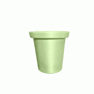 PLAST'UP ROTOMOULAGE Pot de fleurs rond xxl delight 75l - VERTAMANDE - vert 0637962081534