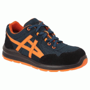 Portwest Chaussures de travail basses MERSEY Steelite S1 Bleu/Orange 41 - 41 multicolore multi-matériau 5036108413942