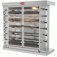 Rôtissoire spéciale marché version Gaz Solid 6 Doregrill