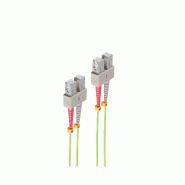 Shiverpeaks Câble fibre optique SC-Duplex BASIC-S, 3 m - vert 4017538093097