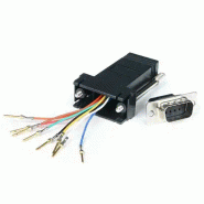 StarTech Adapteur Modulaire DB9 Mle vers RJ45 Femelle