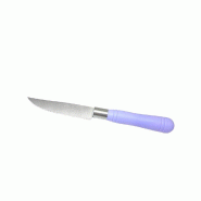 12X Couteau Portugais Lame 9 Cms Avec Manche En PP Violet - 5603680031682