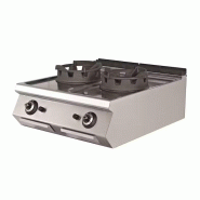 2x18 Kw Gaz Wok Table Top Cooker 800x730x300 - 3666964584863