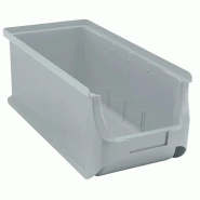Allit Bac à bec ProfiPlus Box 3L, en PP, gris - gris plastique 4005187562941