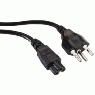 Cordon d'alimentation europe power cord 16a straight 2 wire cee7/17 ip44