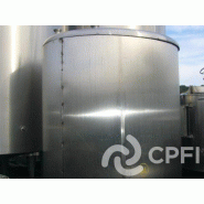 Cuve Pasilac - 2500 L - Numéro CUV066 - Diamètre 1400 - Hauteur 2700 - Isolation virole et dôme Cuve Pasilac - 2500 L - Numéro CUV066 - Diamètre 1400 - Hauteur 2700 - Isolation virole et dôme