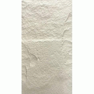 Lot De 10 Panneaux Effet Pierre 3D En PU Leccewhite 120X60X3 Cm - blanc 104787