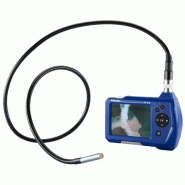 Mini endoscope vidéo, diam.7.6mm longueur 1m, écran couleur 3.5", enregistrement sur