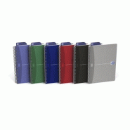 Oxford Lot de 5 Carnet Essentials rel. Intégrale A5 180p./90 feuilles 90g/m², Séyès, coloris assortis (6) - 3020120022031