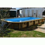 Piscine en kit bois