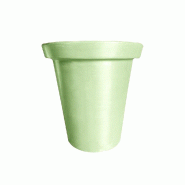 PLAST'UP ROTOMOULAGE Pot de fleurs rond xxl delight 760l - VERTAMANDE - vert 0637962081657