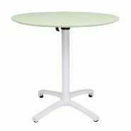 Table pliante en polypropylène Bolero 800mm vert menthe - FT623 Table pliante en polypropylène Bolero 800mm vert menthe - FT623