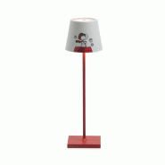 Zafferano Lampe Led Poldina Pro Peanuts Aviator Rechargeable Ip65 Extérieur, Dimmable Avec Autonomie Jusqu'À 12 Heures - multicolore 8054144504643