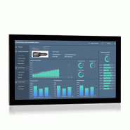 Panel PC industriel fanless 31,5 pouces - EVI-32WAC pour supervision, HMI et automatisation