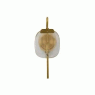 Applique murale en verre et métal Softy 15 x 14 x 38 cm Mauro Ferretti - 8024609377204 Applique murale en verre et métal Softy 15 x 14 x 38 cm Mauro Ferretti - 8024609377204