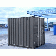 Containers de stockage 10 pieds / volume m3