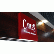 Enseigne caisson lumineux - Rouge_0