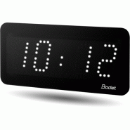 Horloge LED Style II 5, alimentation 230V, indépendante, LED blanche - BODET