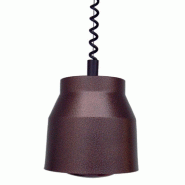 Lampe infra-rouge basic - cuivrée noire | Sofraca - 33012S