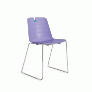 Lot de 2 chaises contemporaines Mindy - Mobel Linea. - Lilas_0