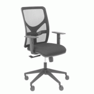 Piqueras y Crespo Chaise Motilla avec accoudoirs et hauteur réglables en noir et assise recouverte de tissu BALI noir. - noir multi-matériau 21STM84 Piqueras y Crespo Chaise Motilla avec accoudoirs et hauteur réglables en noir et assise recouverte de tissu BALI noir. - noir multi-matériau 21STM84