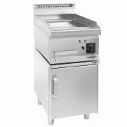 Plaque de cuisson électrique - 4,5 kW - Lisse - avec sous-structure et 1 porte  - Mario 600 | GGM -EBK46-E-UBK46-E