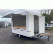 Remorque benne - 3,00 x 2,00 x 2,30m - 1350 KG - REMORQUE DE VENTE Remorque benne - 3,00 x 2,00 x 2,30m - 1350 KG - REMORQUE DE VENTE