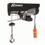 RIBIMEX Treuil Avec Poulie De Mouflage PE495/990C - noir 3700194405120