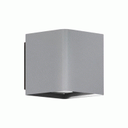 ROSSINI ILLUMINAZIONE Ghee Evo - Applique Extérieure Led 10W Ip65, Orientable 30-130°, 4000K, Gris, Luminaire Design - Groupe Rossini - gris 8015421
