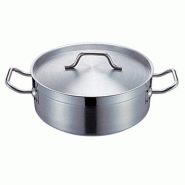 Sautoir avec couvercle 18L Ø40x15,5cm inox