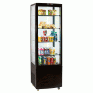 Vitrine réfrigérée positive 235 L Noire | Casselin - CVR235LN