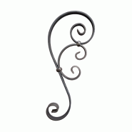 Volute H.470 x L.180 mm - plat 20 x 6mm