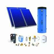 Astrea Pack E - SSC toiture plate 4 capteurs solaires, ballon combiné 400L production ECS instantanée, kit accessoires - Thermador - PSOLCHECSPBM44TP Astrea Pack E - SSC toiture plate 4 capteurs solaires, ballon combiné 400L production ECS instantanée, kit accessoires - Thermador - PSOLCHECSPBM44TP