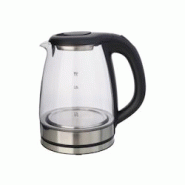 Eva bouilloire verre-inox 'ek9027' 1,7l 1500w eva - 029027 Eva bouilloire verre-inox 'ek9027' 1,7l 1500w eva - 029027