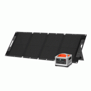 INFINITY Station d'énergie 700W + Panneau solaire 120W