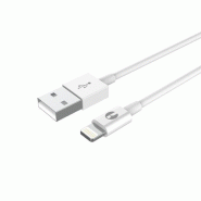 MBG FRANCE Câble Usb à MFI Lightning - Blanc - 2m * - 034-1259521