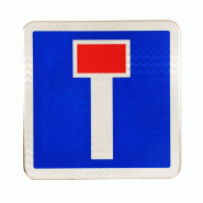Panneau de signalisation C13a - Impasse ou voie sans issue - WPSignalisation - conforme NF et CE Panneau de signalisation C13a - Impasse ou voie sans issue - WPSignalisation - conforme NF et CE