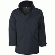 Parka de travail doublure matelassée gris T.3XL - Kariban - polyester avec capuche et multiples poches Parka de travail doublure matelassée gris T.3XL - Kariban - polyester avec capuche et multiples poches