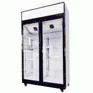 Romux® Professional Vitrine Réfrigérée MB 2 Portes 750 Litres Ventilées | Vitrine a boissons | Réfrigération Verticale Positive - 8435811803748