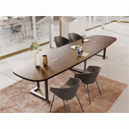 Table de réunion ovale Archimede Alea