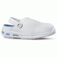 U-Power - Sabots de sécurité sans métal antidérapants MOON - Environnements aseptisés - SB E A FO SRC #ffffff Taille 45 - 45 matière synthétiqu