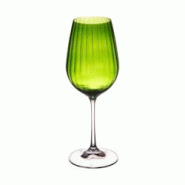 Verre à pied vert Santa 35 cl x6 - Rond Cristallin Table Passion 6x6 cm - vert 3106233801524 Verre à pied vert Santa 35 cl x6 - Rond Cristallin Table Passion 6x6 cm - vert 3106233801524