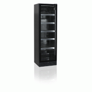 Vitrine réfrigérée noire scu1425 frameless TEFCOLD