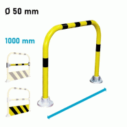 Arceau modulable Ø 50 mm sur platines
