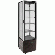Armoire vitrine réfrigérée avec pieds - 515x485x1900 mm - 260 W 230/1V - 14AV8514 Eurast - noir multi-matériau 14AV8514 Armoire vitrine réfrigérée avec pieds - 515x485x1900 mm - 260 W 230/1V - 14AV8514 Eurast - noir multi-matériau 14AV8514