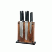 Bjorn Bloc couteaux de cuisine JONA RAUMA - 7 pièces - noir 3701488307885 Bjorn Bloc couteaux de cuisine JONA RAUMA - 7 pièces - noir 3701488307885
