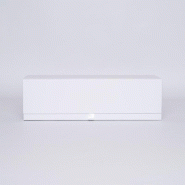 Boîte pour magnum bottlebox 12x40x12cm blanc mat pelliculé 25 unités