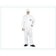 Combinaison capuche PP Blanc Taille L (3) CAT III - Réf COMBICONF3