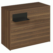 Comptoir Vertigo H T04noir spl.Gauche L120cm 2tabl.Couliss.4tab.Amovib.Olivier